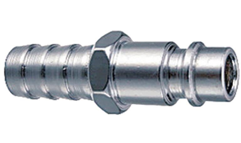 Разъемное соединение рапид (штуцер) FUBAG 180162 B елочка 10 мм с обжимным кольцом 10х15 мм, блистер