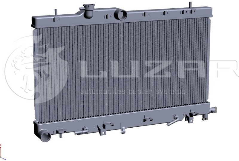 Радиатор охлаждения Subaru Impreza Luzar LRC 221LE