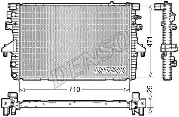 Радиатор охлаждения VOLKSWAGEN Multivan Denso DRM32039