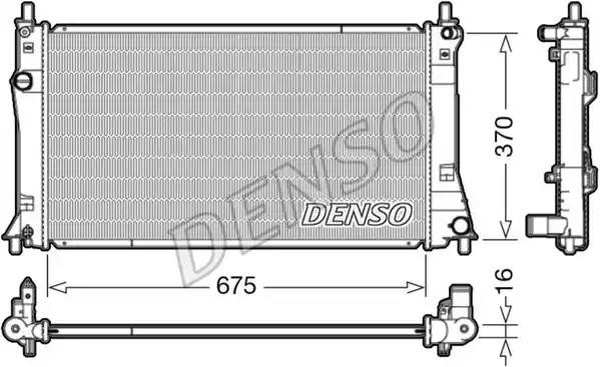 Радиатор охлаждения MAZDA 5 Denso DRM44035