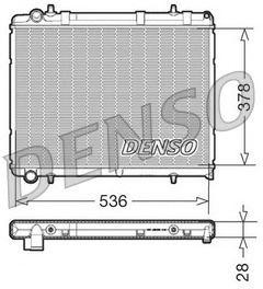 Радиатор охлаждения PEUGEOT 307 Denso DRM21035