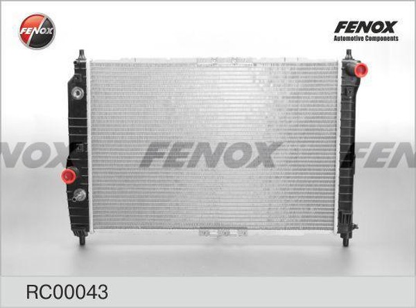 Радиатор охлаждения CHEVROLET Aveo Fenox RC00043