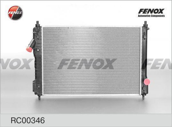 Радиатор охлаждения Chevrolet Aveo Fenox RC00346