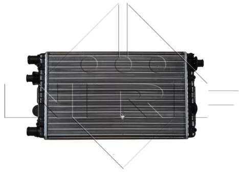 Радиатор охлаждения FIAT Seicento Nrf 53602
