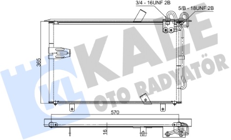 Радиатор охлаждения HONDA CR-V Kale 383900