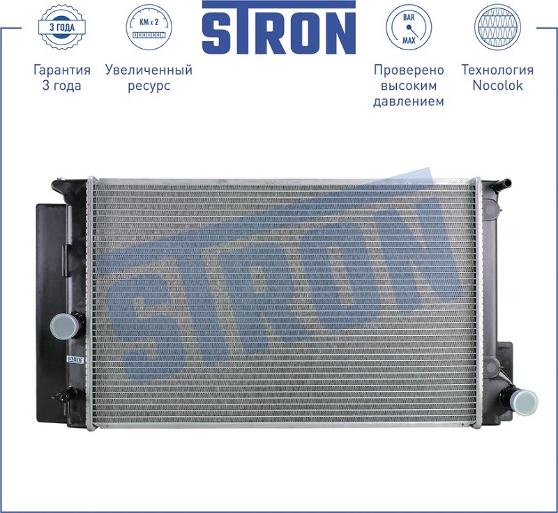 Радиатор охлаждения TOYOTA Auris STRON STR0167