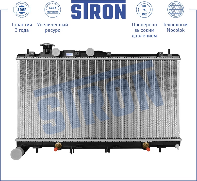 Радиатор охлаждения SUBARU Legacy STRON STR0395