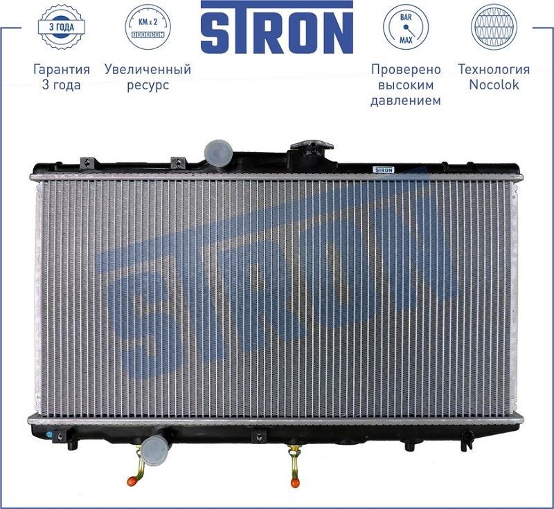 Радиатор охлаждения TOYOTA COROLLA STRON STR0146