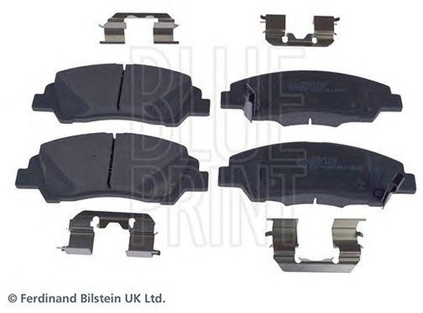 Колодки тормозные, дисковые HYUNDAI i10 Blue Print ADG042158