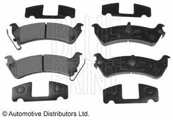 Колодки тормозные, дисковые JEEP Grand Cherokee Blue Print ADA104215