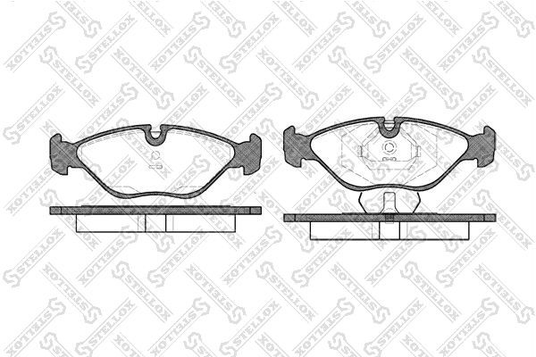Колодки тормозные, дисковые Saab 900 Stellox 330 000-SX