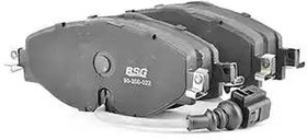 Колодки тормозные, дисковые AUDI A3 BSG BSG 90-200-022