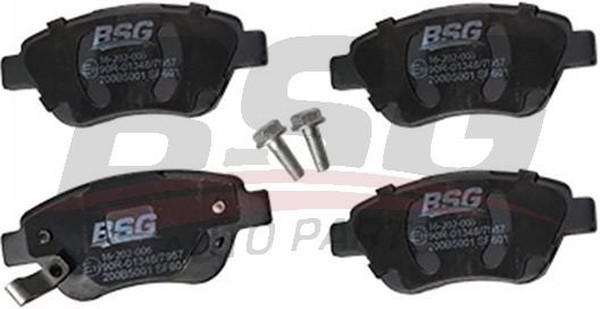 Колодки тормозные, дисковые FIAT Doblo BSG BSG 65-200-006