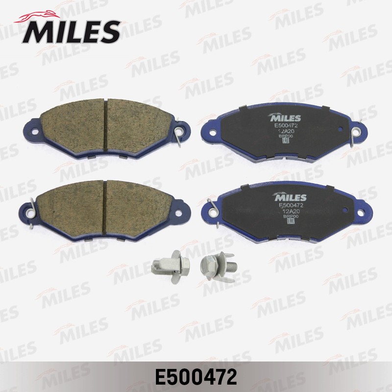 Колодки тормозные, дисковые NISSAN KUBISTAR Miles E500472