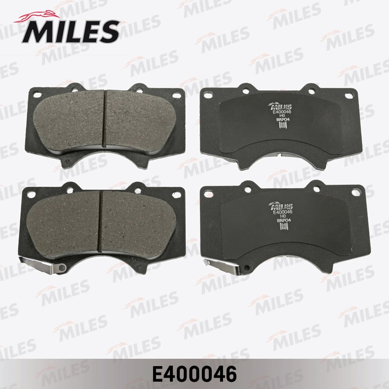 Колодки тормозные, дисковые TOYOTA LAND CRUISER Miles E400046