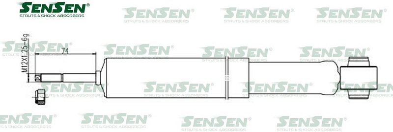 Амортизатор задний Sensen 1212-0153 HONDA HR-V