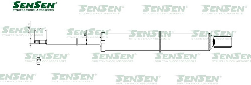 Амортизатор задний Sensen 3212-0137 MAZDA 3