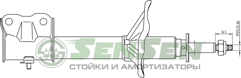 Амортизатор передний Sensen 4213-0322 MITSUBISHI LANCER