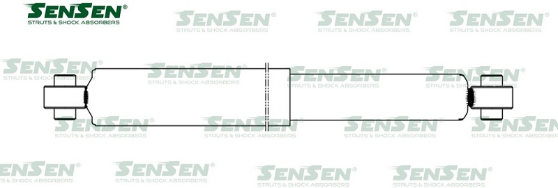 Амортизатор задний Sensen 1213-0415 Mercedes Benz Sprinter