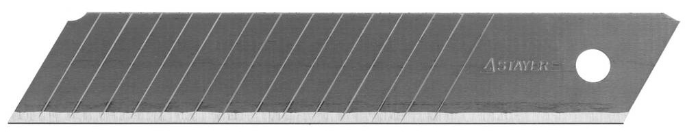Лезвие STAYER PROFI сегментированное, 15 сегментов, 18 мм, 10 шт, в боксе [0916-S10]