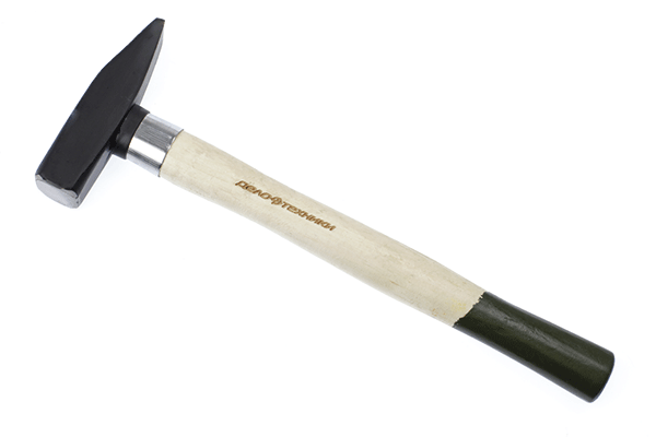 Молоток слесарный с деревянной ручкой Дело Техники 311030 (300 г)