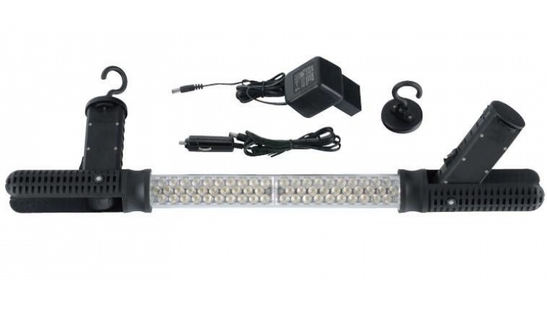 Диодная аккумуляторная лампа Force 68606 (2 крюка и 2 магнита)