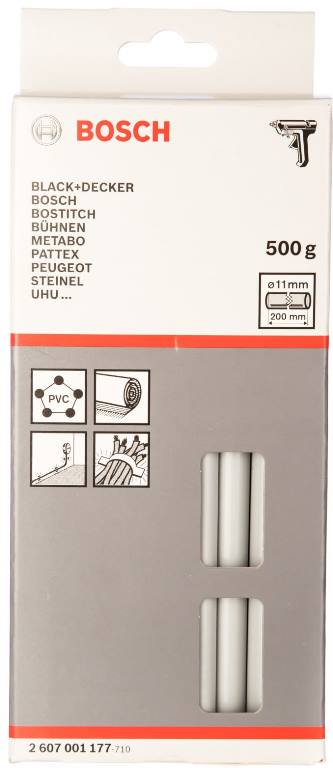 Стержень клеевой Bosch 2607001177 серый (11х200 мм)