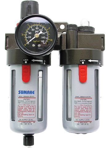 Фильтр воздушный Sumake SA-2230А с регулятором и маслораспылителем 1/4