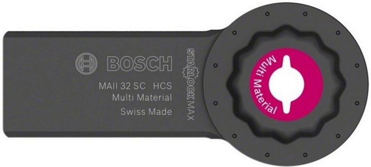 Насадка для расшивки мягких швов MAII 32 SC Starlock Max Bosch 2608662583, 32x55 мм