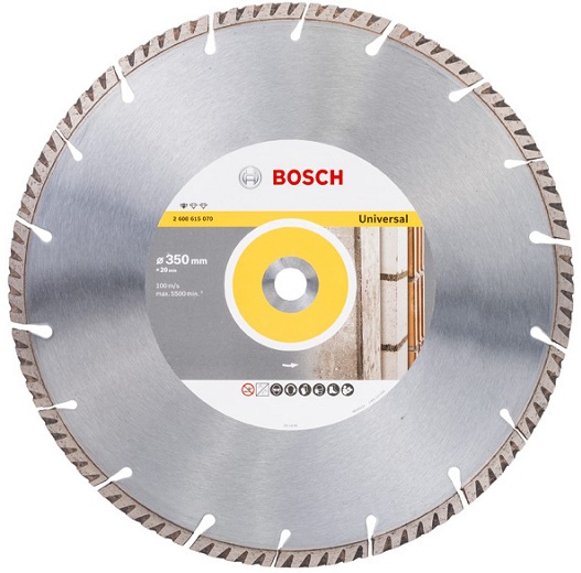 Диск алмазный Universal Bosch 2608615070, 350х20 мм