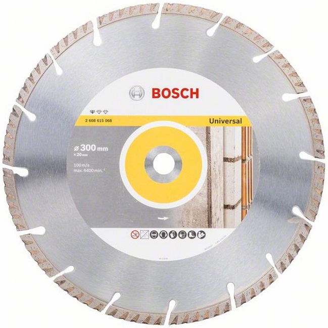 Алмазный диск Standard for Universal Bosch 2608615068, 300х20 мм