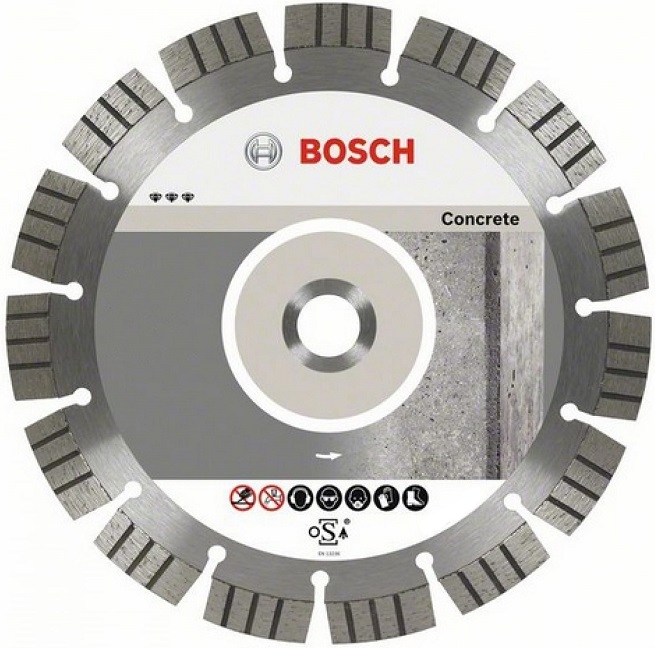 Диск алмазный отрезной Best for Concrete Bosch 2608602654, 180х22.2 мм