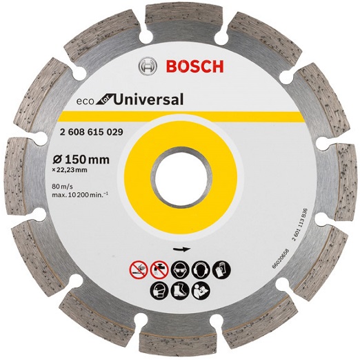 Диск алмазный ECO Universal Bosch 2608615042, 150х22.2 мм