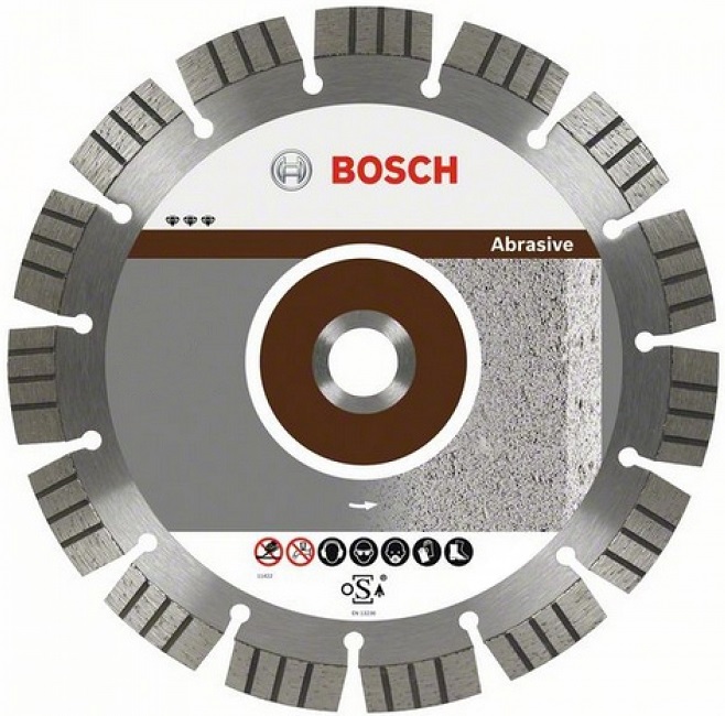 Диск алмазный отрезной Best for Abrasive Bosch 2608602681, 150х22.2 мм