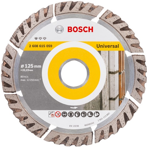 Диск алмазный Universal Bosch 2608615060, 125х22.2 мм
