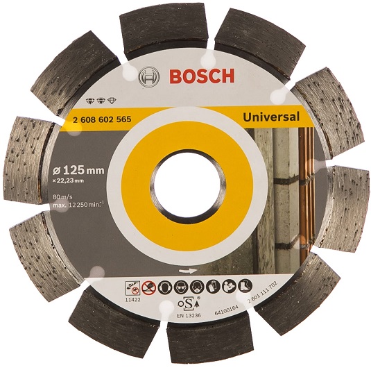 Диск алмазный Ef Universal Bosch 2608602565, 125х22.2 мм