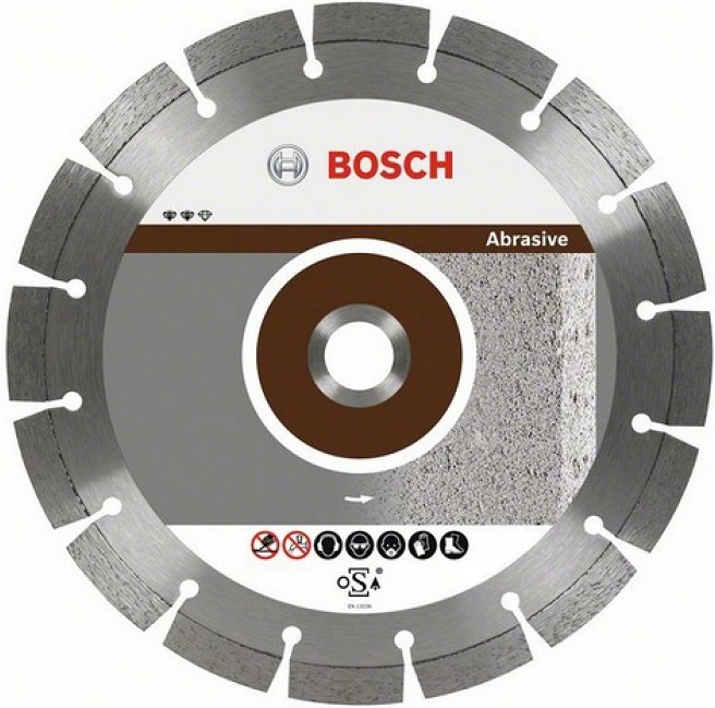 Диск алмазный отрезной Expert for Abrasive Bosch 2608602606, 115х22.2 мм