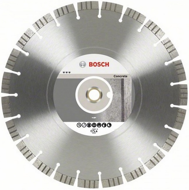 Диск алмазный отрезной Best for Concrete Bosch 2608602658, 350х20 мм