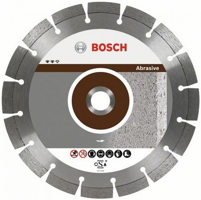 Диск алмазный отрезной Expert for Abrasive Bosch 2608602610, 230х22.2 мм