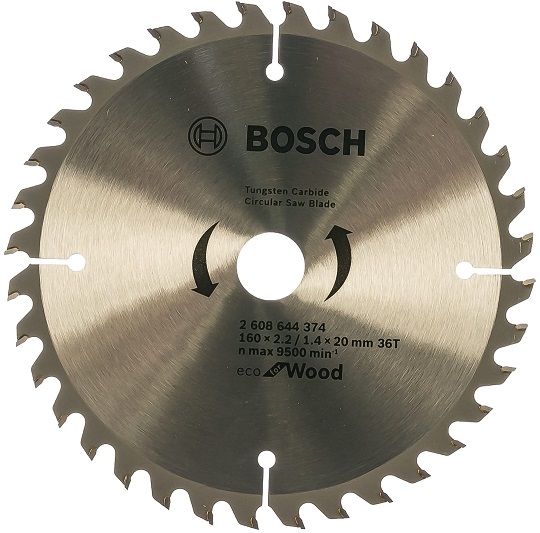 Пильный диск ECO WOOD Bosch 2608644374, 160x20 мм