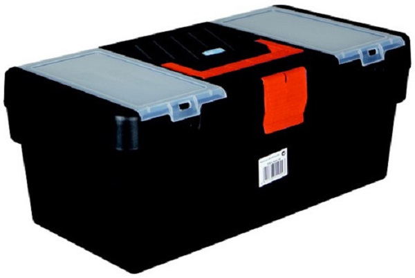 Ящик для инструмента пластмассовый Basic Line 40x21,7x16,6см TAYG 112553 (с лотком) 