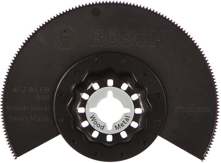 Диск пильный по дереву и металлу для универсальной машины PMF Bosch 2609256943, 85 мм