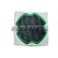 Заплатка резиновая для ремонта диагональных шин 98мм х 98мм (коробка 10 шт) Horex TBP - 03