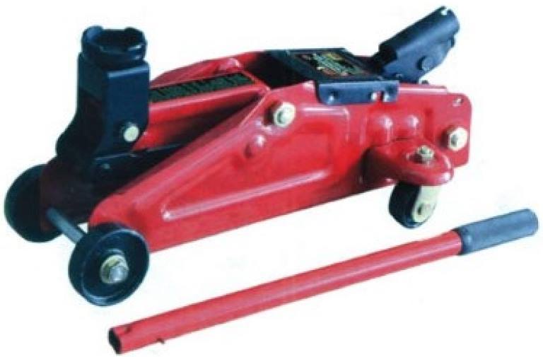 Домкрат подкатной Torin Big Red TA820012S в кейсе, 2 т, 135-330 мм, с ручкой для переноски
