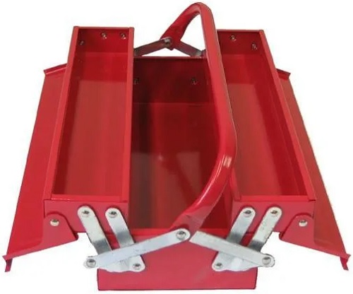 Ящик инструментальный Torin Big Red TBC125 (404 х 200 х 150 мм) раскладной 2 этажа