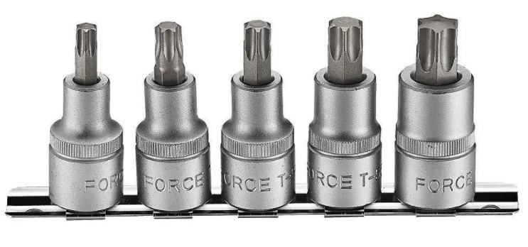 Набор головок-бит 1/2" Torx Force 4051 (5 предметов)