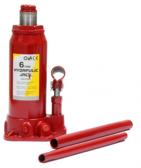 Домкрат бутылочный Torin Big Red T90603 гидравлический, 6 т