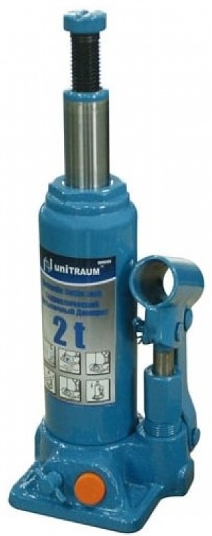 Домкрат бутылочный Unitraum UN90204 (2 т) Н=181+116+48 мм