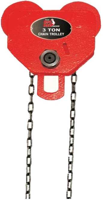 Таль цепная Torin Big Red TR9430 на роликовой тележке, для кран балки 3 т