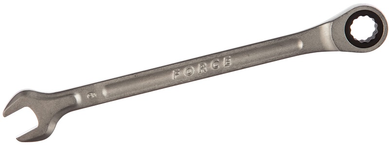 Трещоточный комбинированный ключ Force 75709, 9мм